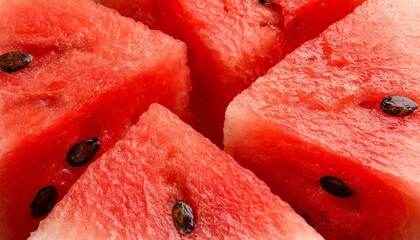 Fresh watermelon slice