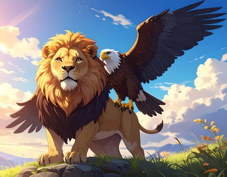 The Lion and an Eagle &mdash; A Storytelling Anime