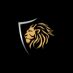 lion gold logo 