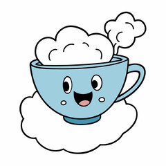 Adobe Illustrator Artwork flying cup 2025