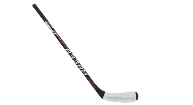 Bauer hockey stick equipment for ice hockey sport isolated PNG with Transparent Background