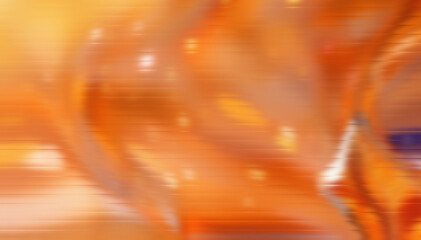 Orange Red Abstract Background – Wavy Gradient Blur Motion Texture Glow Art Design. abstract motion background