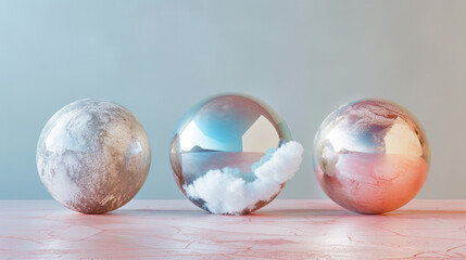 pink crystal ball