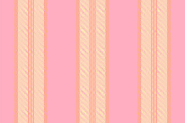 Pastel stripes pattern. A light pink backdrop with vertical stripes in peach  beige tones. Classic, soft design for backgrounds, textiles, or digital projects.