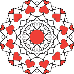 Colorful Decorative Mandala Pattern Vector