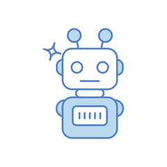 Robotics Duo Tone Color Icon