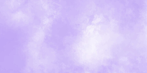 Abstract background with . Grunge smooth light sky purple calming image of white clouds in a lavender sky evokes a sense of peace and tranquility, perfect for backgrounds and designs