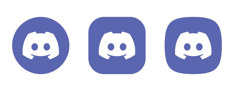 discord social media icon logo blue color