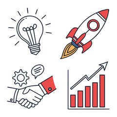 vector illustration of a bulb