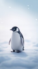 Obraz premium A penguin animal bird wildlife.
