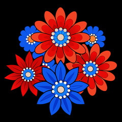 abstract flower background