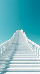 The Stairway That Chases Clouds and Sunlight