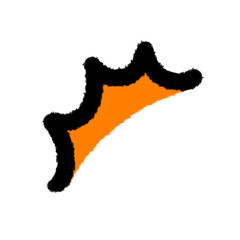 cartoon action exclamation png outline, cute cartoon handdraw clipart kids doodle element hand drawn doodle, handwriting clipart, kawaii kids drawing, funny character, childlike sketch, handwritten