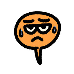 boring action emotion png outline, cute cartoon handdraw clipart kids doodle element hand drawn doodle, handwriting clipart, kawaii kids drawing, funny character, childlike sketch, handwritten words,