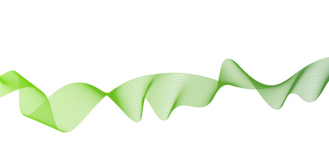 abstract green wave line background, abstract smooth waves on white background,.presentation in bussines banners,green lines vector banner template background,