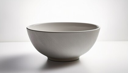 Ceramic Bowl On Isolated Background Simple Ceramic Bowl Image White Background Ceramic Bowl Minimal Ceramic Bowl Isolated Clean Ceramic Bowl Display