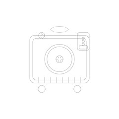 Autoclave Unique Vector – Medical Sterilization and Laboratory Equipment Illustration
