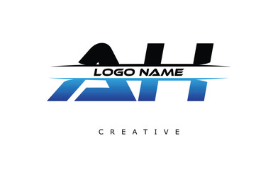 AH Creative Dynamic Logo Design | Modern Music & Entertainment Branding