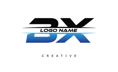 BX Creative Dynamic Logo Design | Modern Music & Entertainment Branding