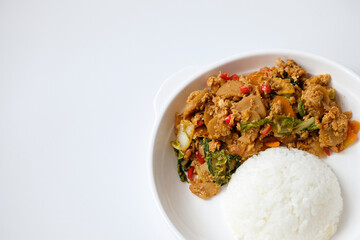 Nasi gila is the popular Jakarta food