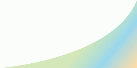 Abstract blue and green wave vector illustration with dynamic light and artistic curve pattern.