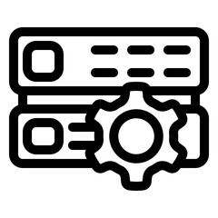 Database management icon