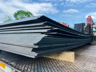 Black Steel Plates for Industrial Construction