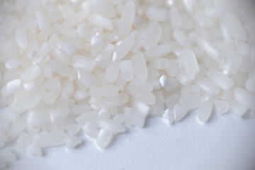 Macro photo of rice grains