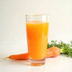 glass of carrot juice