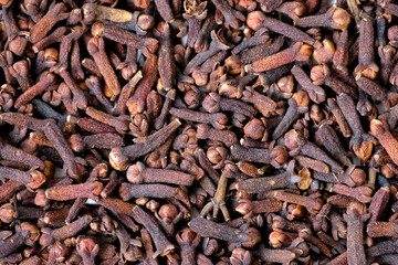 Close-up of dry clove buds
