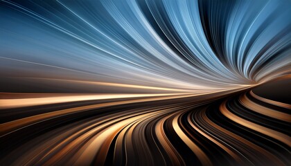 Abstract Background With Smooth Flowing Lines