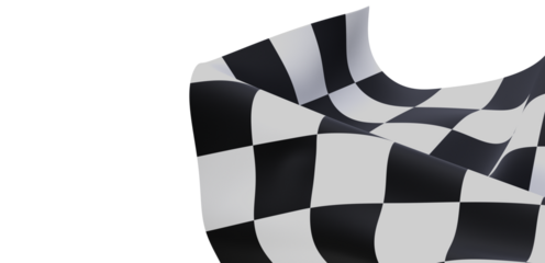 High-quality checkered flag image. Perfect for racing, sports, and victory themes.