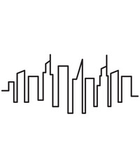 Obraz premium city icon, vector best line icon.