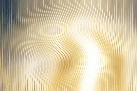 Abstract Golden Light Background with Wavy and Vertical Lines, Blurred Streaks, and Textured Shimmering Effect for Modern Design