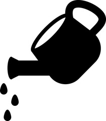 Watering Can Silhouette