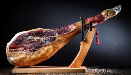 Traditional Spanish Jamon Serrano Italian Parma Hamon Iberico Prosciutto Leg