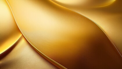 Elegant Golden Gradient Background With Luxurious Yellow To Beige Texture