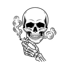 Obraz premium Skull and Vintage Tattoo T-shirt Vector Designs and Edgy, Punk-Inspired Graphics & Retro Tattoo Illustrations for Custom Graphic Tees-22