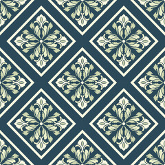 seamless damask pattern