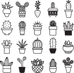 set of crowns vector