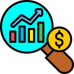 Metric Panel lineal color icon