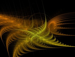 Imaginatory fractal abstract background Image