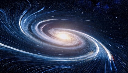 Obraz premium Breathtaking Spiral Galaxy Cosmic Dust And Star Formation In A Stunning Celestial Vista