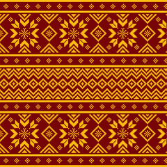 songket motif batik cloth from Indonesia