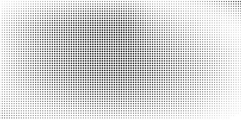 Abstract black grunge black dot halftone white gradient background