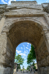 Fototapeta premium Orange, Roman Arch