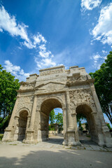 Fototapeta premium Orange, Roman Arch