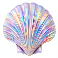 Rainbow Colored Seashell