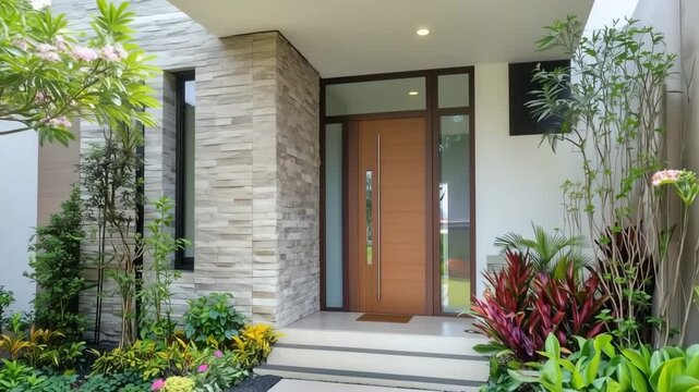 住宅イメージ　モダンな戸建て住宅