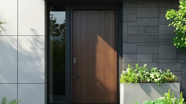 住宅イメージ　モダンな戸建て住宅